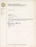 Letter from Wyndham Blanton to Walter Foery, 1975 November 20 by Wyndham Blanton
