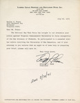 Letter from William J. Thom to Walter A. Foery, 1975 July 25 by William J. Thom