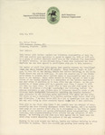 Letter from Carol Tully to Walter Foery, 1976 July 21 by Carol Tully