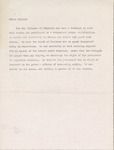 Gay Alliance of Students Press Release, [1975 November 7]