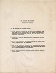 Gay Alliance of Students Statement of Purpose, 1974