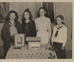 Girl Scout Troop #33, Audrey Britton, Emyra Davis, Minnie Rochelle, and Elizabeth McNiel, 1940-12-10