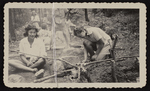 Girl Scout Camp Scene