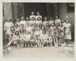 Girl Scout Camp Scene