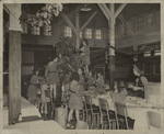 Girl Scouts Decorating Christmas Tree