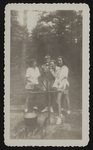 Girl Scout Camp Scene