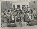Girl Scouts Prepare for a Trip