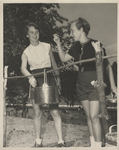 Girl Scouts Ann Carter Wendenburg and Betty Seabright, 1950