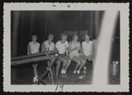 Girl Scout Camp Scene, 1955 July
