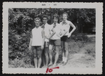 Girl Scout Camp Scene, 1955 August