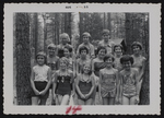 Girl Scout Camp Scene, 1955 August