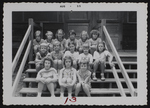 Girl Scout Camp Scene, 1955 August