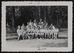 Girl Scout Camp Scene, 1955 June
