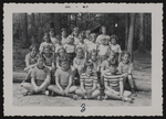 Girl Scout Camp Scene, 1955 July