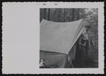 Girl Scout Camp Scene, 1955 July