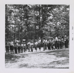 Girl Scout Camp Scene, 1956 July