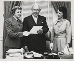 Girl Scout Receiving Certificate
