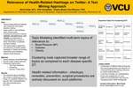 Relevance of Health-Related Hashtags on Twitter: A Text Mining Approach by Mauli Dalal and Kweku-Muata Osei-Bryson