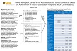 Family Perception, Levels of US Acculturation and School Contextual Effects on Achievement of Second-Generation Immigrants: Multi-Level Modeling by Beatrice Lele