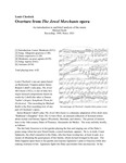 Overture from The Jewel Merchants opera (Liner Notes) by Michael Keith