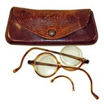 Eyeglasses and Case by Hall Optical Co.