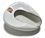 Enamelware Bedpan by Jones Metal Products Company