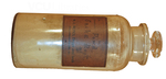 Powdered Snake Root Bottle by W. L. Bond Drugs and Seeds