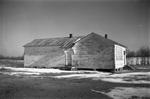 Peaks Elementary School, Prince Edward County, Va., front view of building, 1962-1963 by Edward H. Peeples