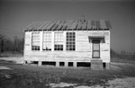 Peaks Elementary School, Prince Edward County, Va., side view of building, 1962-1963 by Edward H. Peeples