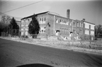 Farmville High School, Farmville, Va., rear view, 1962-1963 by Edward H. Peeples