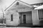 New Bethel Elementary School, Prince Edward County, Va., front door, 1962-1963