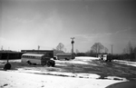 Prince Edward Academy, Farmville, Va., parking lot, 1962-1963 by Edward H. Peeples