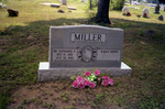Gravestone of Dr. Nathaniel P. Miller, 1991 by Edward H. Peeples