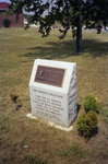 Commemorative monument to L. Francis Griffin, Farmville, Va., 1991 by Edward H. Peeples