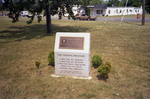Commemorative monument to L. Francis Griffin, Farmville, Va., 1991