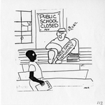 Cartoon from the Powelton Post, 1962 by Edward H. Peeples