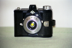 Original camera used to take the Prince Edward County photographs, 2001 by Edward H. Peeples