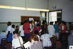 Robert Russa Moton Museum, Farmville, Va., occasion of republished book by R.C. Smith, view of crowd, 1996