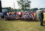 Robert Russa Moton High School, Farmville, Va., national historic designation ceremonies, view of crowd, 1998 by Edward H. Peeples