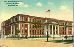 John Marshall High School, Marshall & 8th Sts. Richmond, Va. by Louis Kaufmann & Sons, Baltimore, MD.