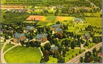 Aerial View of Virginia Union University, 500 North Lombardy Street, Richmond, Va.