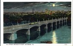 14th Street Bridge by Night, Richmond, Va. by Louis Kaufmann & Sons, Baltimore, MD.