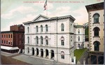 Custom House and Post Office Bldg, Richmond, Va. by A. C. Bosselman & Co., New York