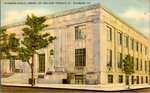Richmond Public Library, 1st and East Franklin St., Richmond, Va. by Richmond News Company