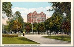 Monroe Park showing Monroe Terrace, Richmond, Va. by Louis Kaufmann & Sons, Baltimore, MD.