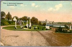 View in Hollywood Cemetery, Richmond, Va. by Louis Kaufmann & Sons, Baltimore, MD.