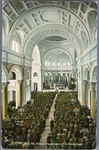 Interior of the Cathedral of the Sacred Heart by Tuck & Sons'
