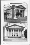 Jewish Synagogue, Second Baptist Church, Richmond, Va. by Times-Dispatch Series of Picture Post Cards, Richmond, Va.