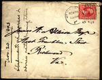 Letter from Percy Griffin to James W. Allison, 1893 November 20 by Percy Griffin