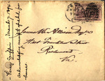 Letter from Percy Griffin to James W. Allison, 1894 March 7 by Percy Griffin